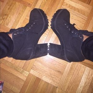 Chunky Heeled Boots